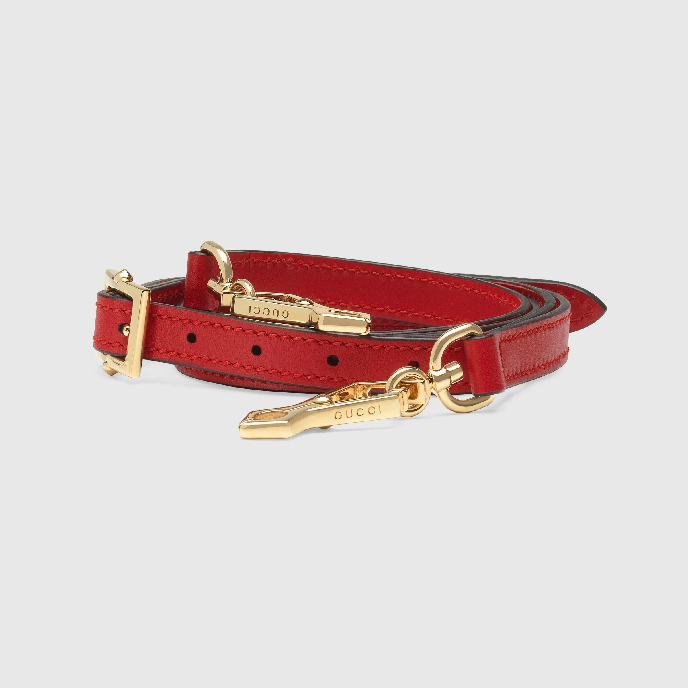 Winter sale Gucci Leather Strap Detachable Sleek Sylvie