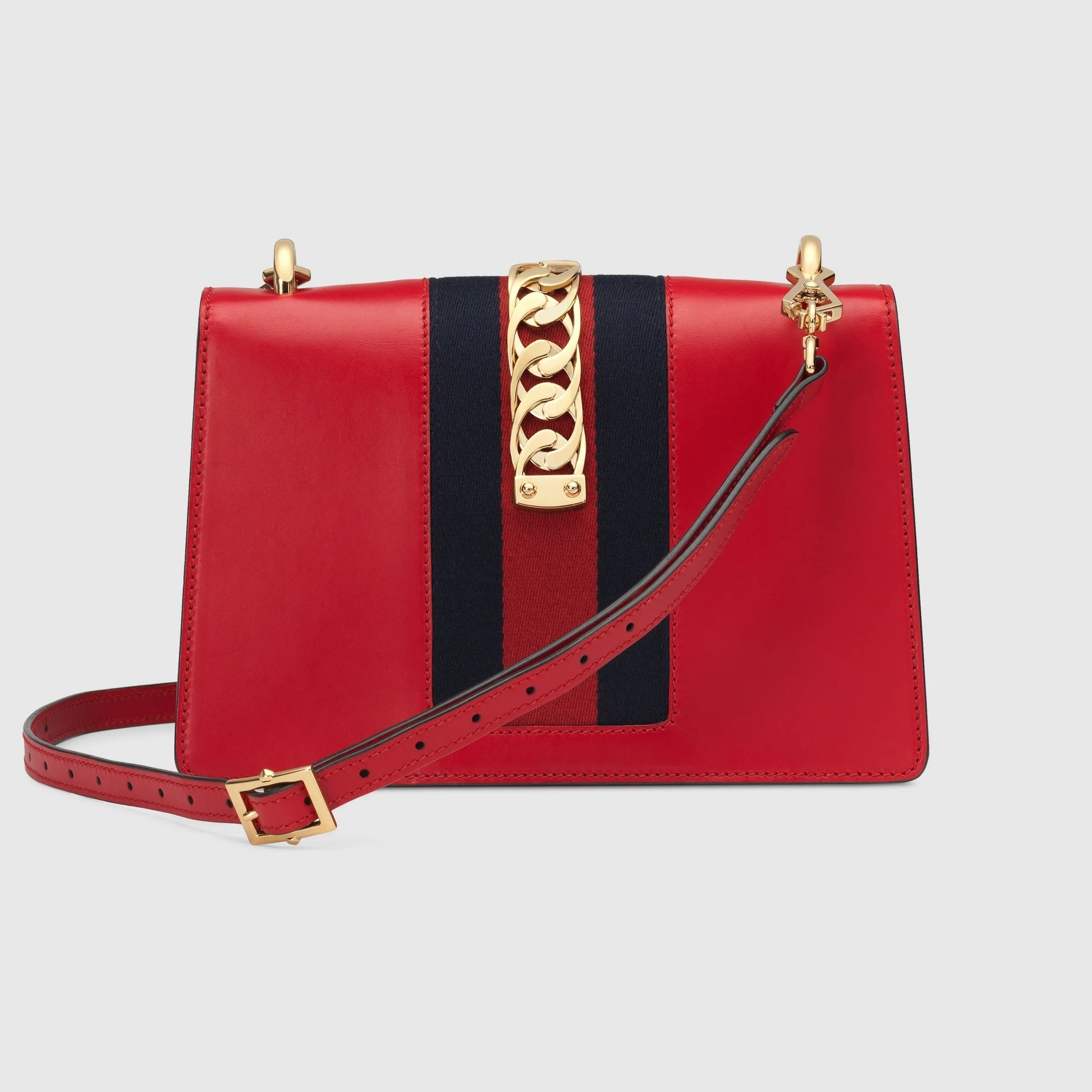 Winter sale Gucci Leather Strap Detachable Sleek Sylvie