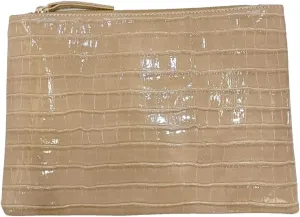 Women Envelope Clutch Purse Bag Fashion Crocodile Embossed PU leather Oversized Ladies Evening Party Clutches