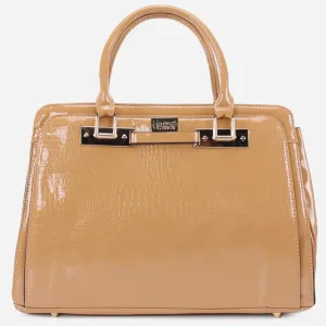 Women “ MAALI” Textured Dual Strap Hand Bag