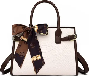 Women Snake Pattern Handbag Women Shoulder Bags Leather Crossbody Bag Large Handbags for Women