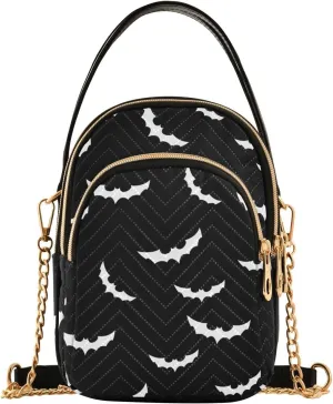 Women's Crossbody Handbags with Zipper Casual Leather Small Travel Purses Crossbody Bags for Ladies