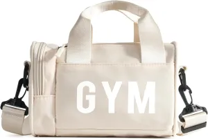 Women's Mini Gym Bag - Fashionable and Cute Sports Bag, Small Duffel Crossbody Gym Handbag for Travel/Hiking