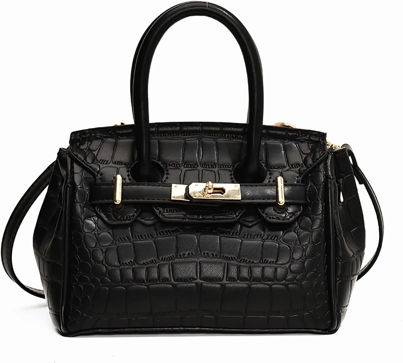 Women's PU Tote Bags Adjustable Strap Shoulder Handbags and Crossbody Bag Large Capacity Underarm Purses