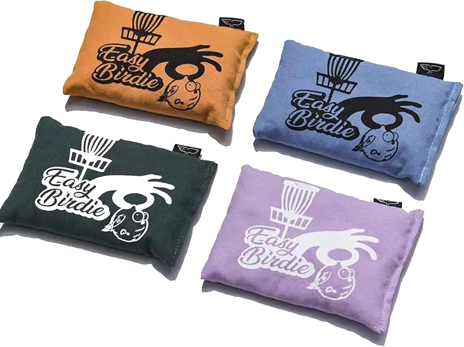 Yikun Disc Golf Grip Bag, Sweat Absorber Dry Hand Pouch, Essential Disc Golf Accessories, Substitute Chalk Bag with Active Aluminum Oxide Granules for Moisture Control(Random Color)