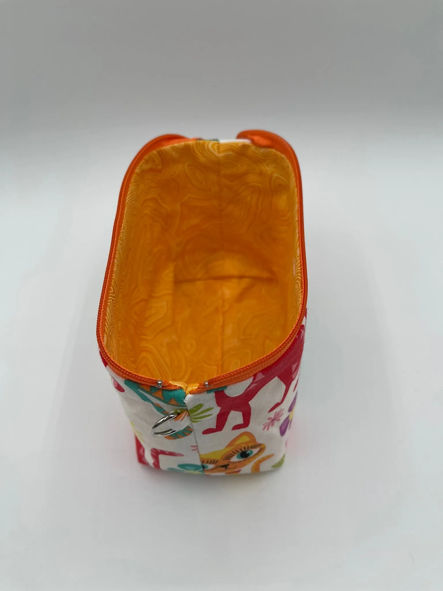 Zipper Bucket Bag - Groovy Cats